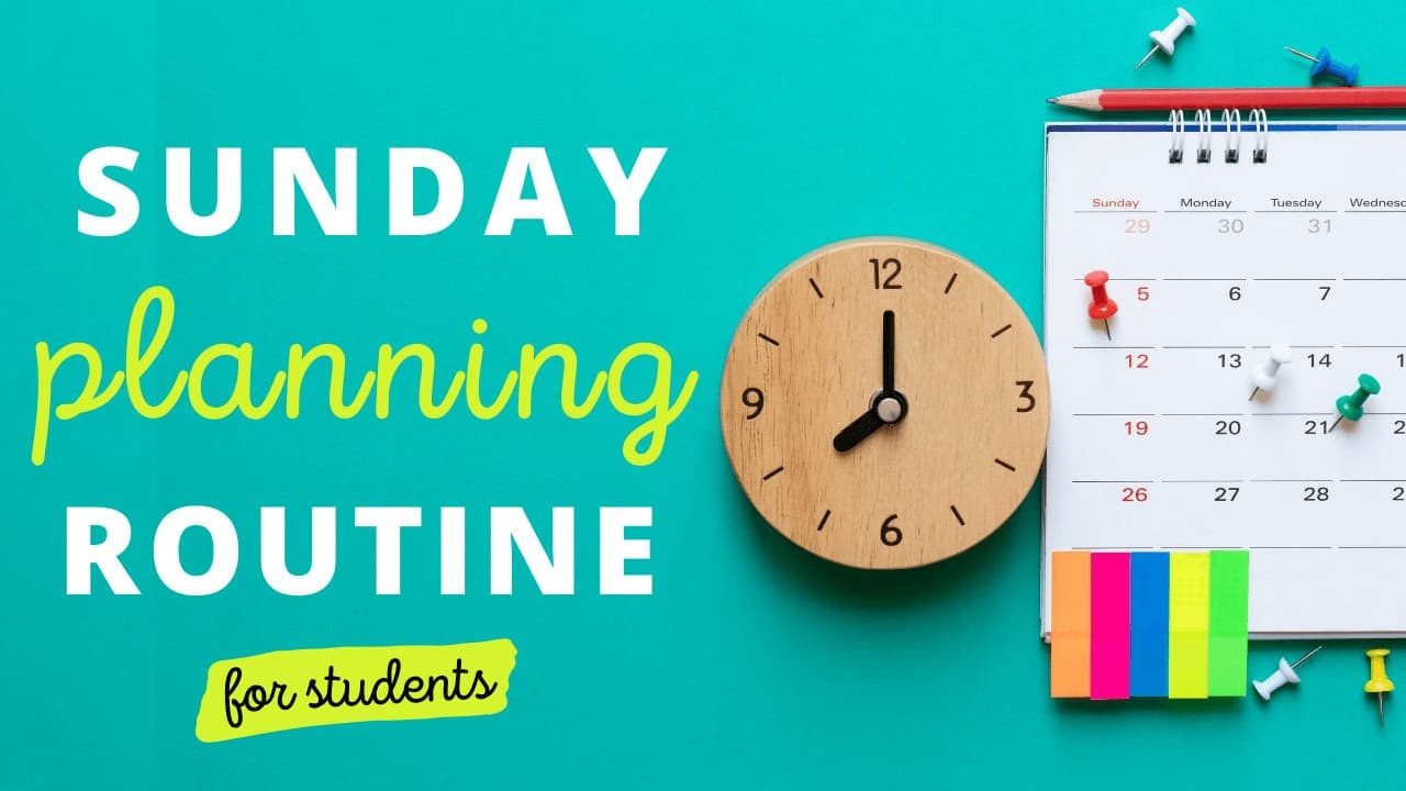 How to Utilize Sunday Effectively as a Student | Smart Study Tips for Students